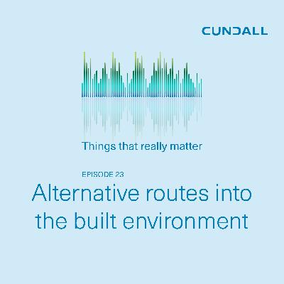 Alternative routes into the built environment