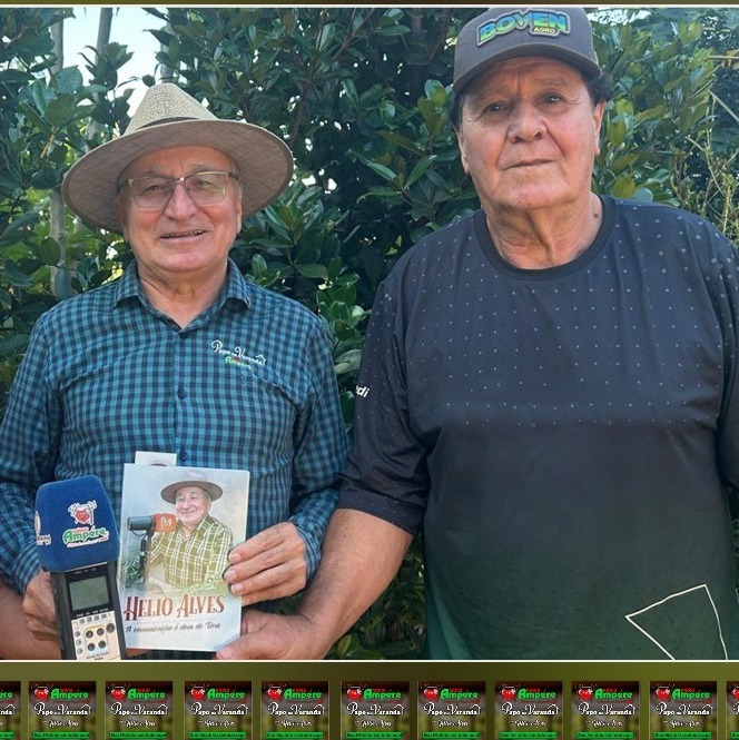 PAPO NA VARANDA = 397 -  AIRTON PESSINI E CECILIA PESSINI - NOVA ESTRELA - SANTA IZABEL DO OESTE - PR