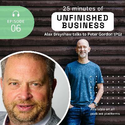 Alex talks to Peter Gordon (PG)