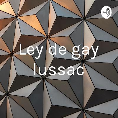 Ley de gay lussac