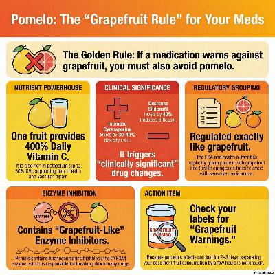 Pomelo vs. Pharmacy: When Superfoods Become Wildcards