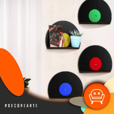 Decor e Arte - O clássico disco de vinil na decoração Decor e Arte - O clássico disco de vinil na decoração