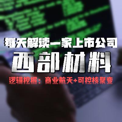 每天解读一家上市公司：西部材料