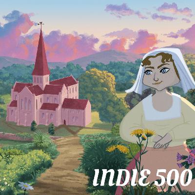 Edwige Lelièvre sur The Abbess Garden / INDIE 500