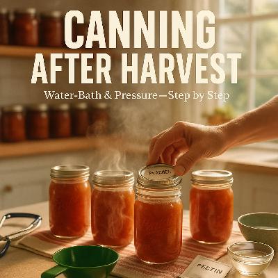 Canning Your Fruit and Vegetables After Harvest