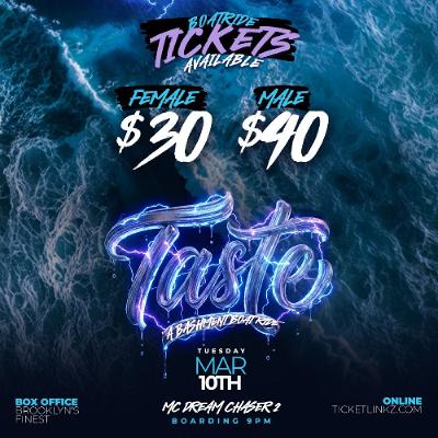 Taste - A Bashment Boat Ride (Energie Tuesdays)