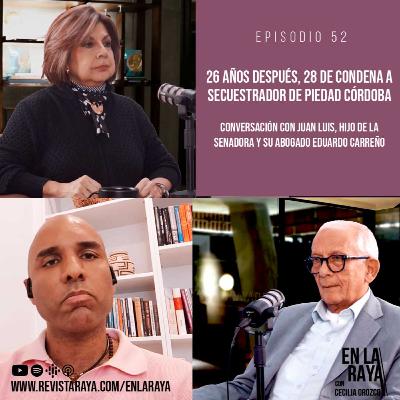 26 años después, 28 de condena a secuestrador de Piedad Córdoba