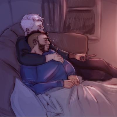 M4A ASMR | It's okay if you fall asleep [boyfriend roleplay] [breathing] [sleep aid] [cozy]