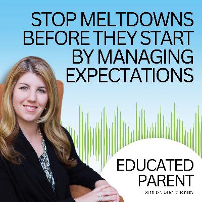 How to Stop Meltdowns Before They Start by Managing Expectations and Parenting Without Power Struggles