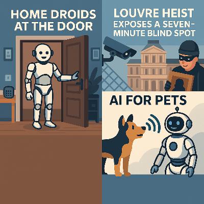 Robots, Surveillance Blind Spots, and AI for Pets — Episode 1 Robots, Surveillance Blind Spots, and AI for Pets — Episode 1