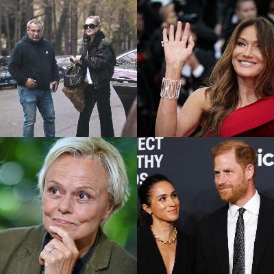 Meghan & Harry, Muriel Robin sans filtre, Carla Bruni libérée,la phrase qui secoue Laeticia Hallyday