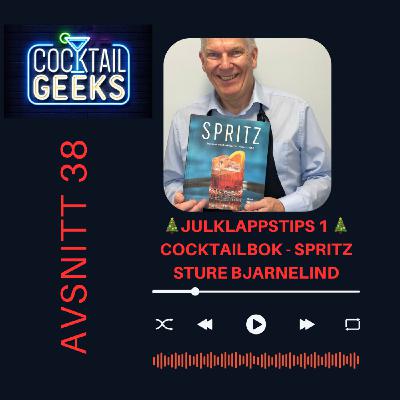 Julklappstips 1 - Cocktailbok Spritz av Sture Bjarnelind