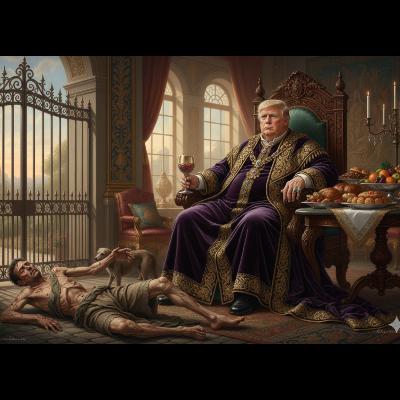 The Rich Man, Brother Lazarus, and Donald J. Trump