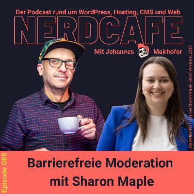 089 - Barrierefreie Moderation mit Sharon Maple 089 - Barrierefreie Moderation mit Sharon Maple