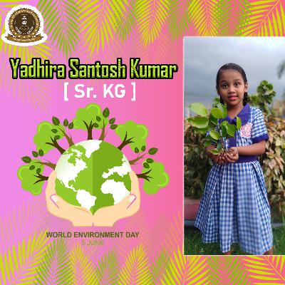 World Environment Day 2021 | Ecosystem Restoration | Yadhira Vijay Santosh Kumar | METAS, VYARA World Environment Day 2021 | Ecosystem Restoration | Yadhira Vijay Santosh Kumar | METAS, VYARA