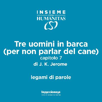 CAPITOLO 7 - Tre uomini in barca (per non parlar del cane) di J.K. Jerome
