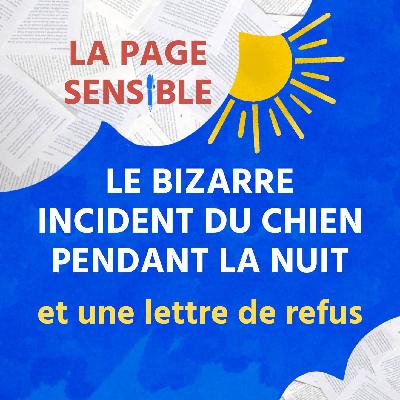 30. Une lettre de refus et Le Bizarre incident du chien pendant la nuit