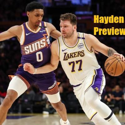 Phoenix Suns Preview Part One WIth Hayden Cilley!