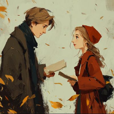 一封來自秋天的情書，交織成一首思念的交響曲 A love letter from autumn, woven into a symphony of longing-第二輯