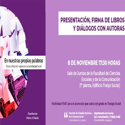 Hacer para el desarrollo - Hablando sobre libros: Libro «En nuestras propias palabras»