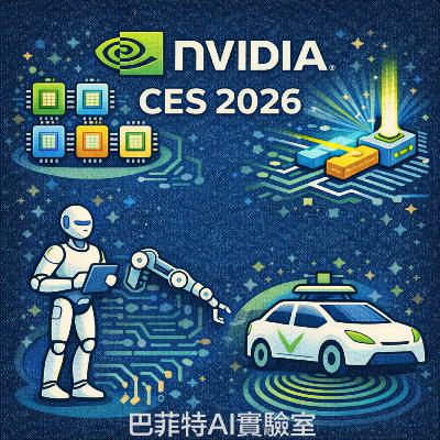 EP222 | 黃仁勳 2026 CES 震撼揭秘:Vera Rubin 平台與物理 AI 的「ChatGPT 時刻」。 (說明欄中有連結) EP222 | 黃仁勳 2026 CES 震撼揭秘:Vera Rubin 平台與物理 AI 的「ChatGPT 時刻」。 (說明欄中有連結)