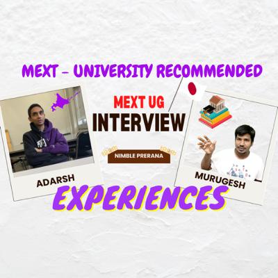MEXT Undergraduate Experiences