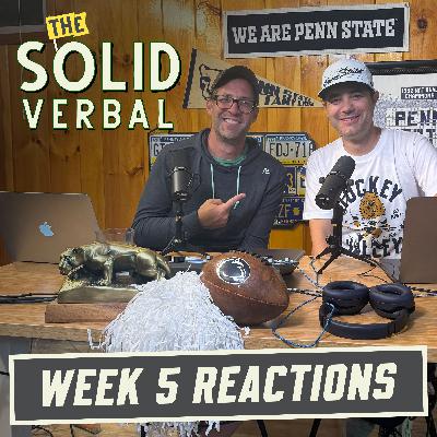 WEEK 5 REACTION SHOW: From A State College Basement | College Football