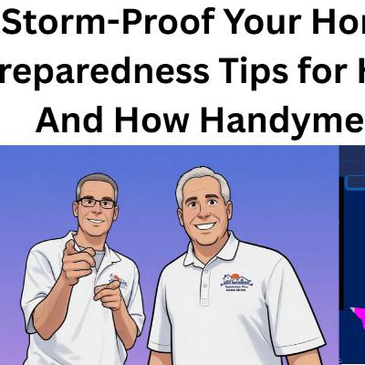 Storm-Proof Your Home: Essential Preparedness Tips for Homeowners – And How Handymen Can Help