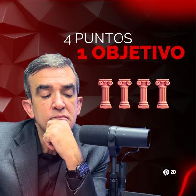 4 puntos, 1 objetivo