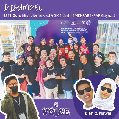 Guru kita lolos seleksi VOICE dari KEMENPAREKRAF guys!!! Guru kita lolos seleksi VOICE dari KEMENPAREKRAF guys!!!