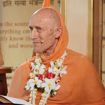 Бхакти Викаша Свами - ШБ 1.2.14: Слава Верховной Личности Бога (2020.04.26, Салем)