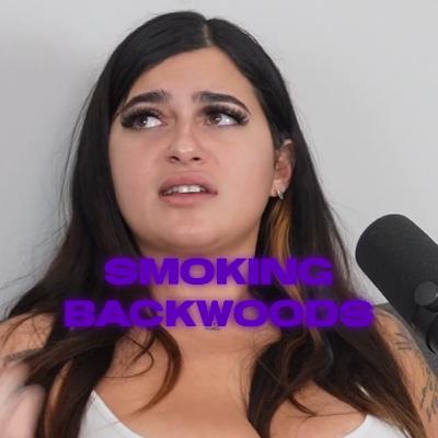 Smoking backwoods - Eat My Butt From The Balcony