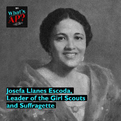 Josefa Llanes Escoda, Leader of the Girl Scouts and Suffragette