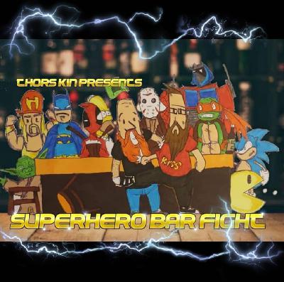 Superhero Barfight: Mooncake Vs Scorpion