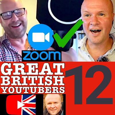 How to record Zoom calls for YouTube? HOME STUDIO TOUR Great British YouTubers Podcast Neil Mossey 012