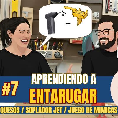 T1 E7 | Aprendiendo a entarugar | Podcast de carpintería | Pin y guía de tarugos