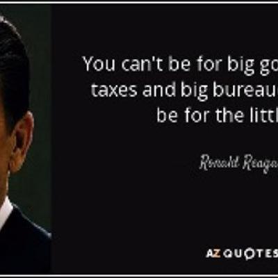 Dear @TheDemocrats: You can't be for big government and be for the little guy. U know what brings about racial, social and economic justice? #JOBS
