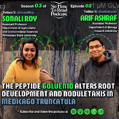 S3E2 | Sonali Roy | The peptide GOLVEN10 alters root development and noduletaxis in Medicago truncatula S3E2 | Sonali Roy | The peptide GOLVEN10 alters root development and noduletaxis in Medicago truncatula