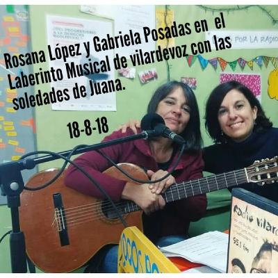 Sabado 18 Agosto- Las Soledades de Juana- Libro Musica en vivo - Sabado 18 Agosto- Las Soledades de Juana- Libro Musica en vivo -