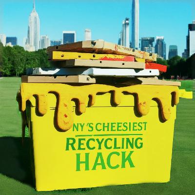 NYC's Cheesiest Recycling Hack: Pizza Boxes Get a Bin!