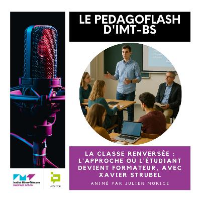 #23 - La classe renversée : l'approche où l'étudiant devient formateur, avec Xavier Strubel