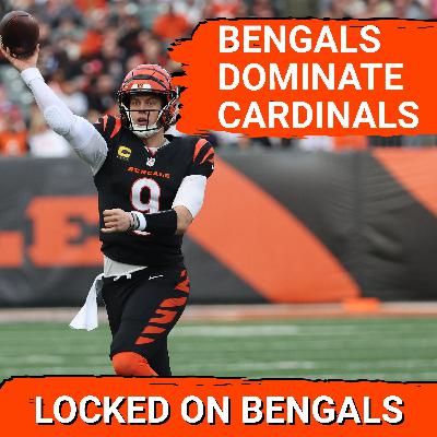 Joe Burrow and the Bengals had another fun, DOMINANT Sunday against the Cardinals