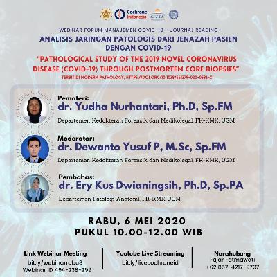 Analisis Patologi Jaringan Paru-Paru, Liver dan Jantung dari Jenazah Pasien dengan COVID-19 Analisis Patologi Jaringan Paru-Paru, Liver dan Jantung dari Jenazah Pasien dengan COVID-19