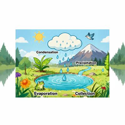 Make it Rain - Evaporate Condense then Pour