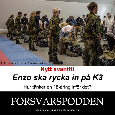 Enzo rycker in på K3 Enzo rycker in på K3