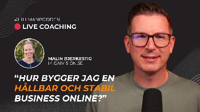 Bonusavsnitt där jag gästar Hillmanpodden - Tema: Hur bygger man en hållbar och stabil business online?