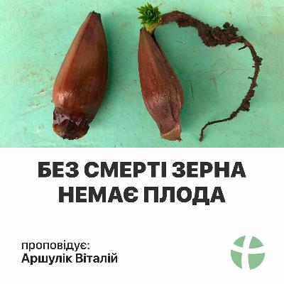 Без смерті зерна немає плода - Віталій Аршулік (01.08.2021) Без смерті зерна немає плода - Віталій Аршулік (01.08.2021)