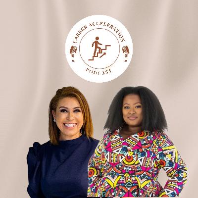 Charmaine Houvet having a career conversation with Vumile Msweli Charmaine Houvet having a career conversation with Vumile Msweli