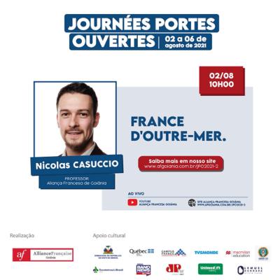 JPO 2021 - 2ª edição | 1º ep: France d’outre-mer - Nicolas Casuccio