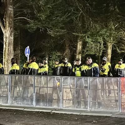 Protest outside Citywest accommodation centre ends peacefully